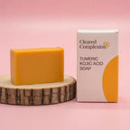 Brightening Turmeric & Kojic Acid Soap Bar – Dark Spot Corrector & Skin Brightening Cleanser